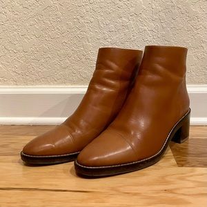 Cole Haan Waterproof Zipper Detail Booties